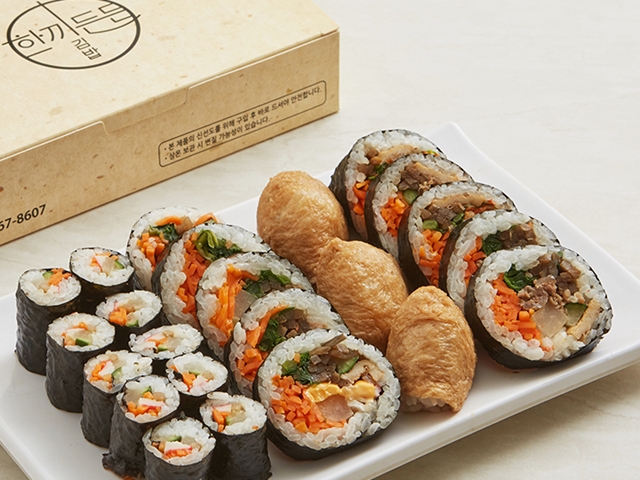 모듬김밥 이미지