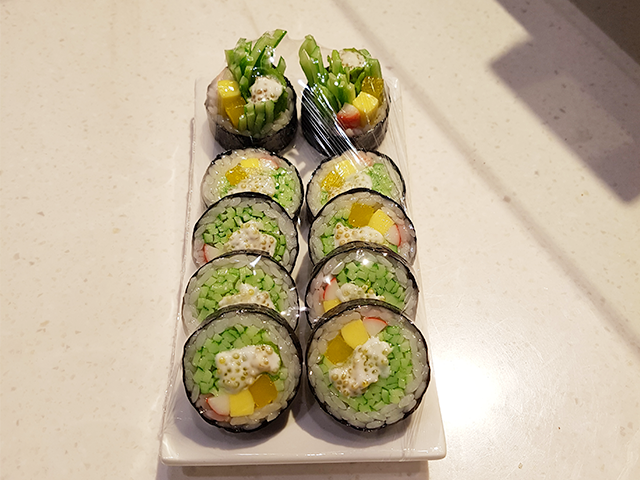 날치알 김밥