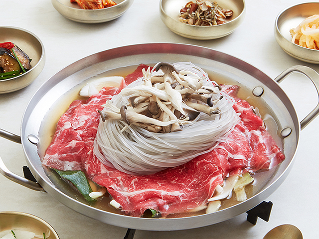 불고기 전골 이미지