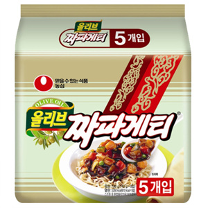 농심 올리브 짜파게티(140g*5입)
