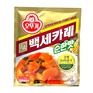 오뚜기 백세카레순한맛(100g)