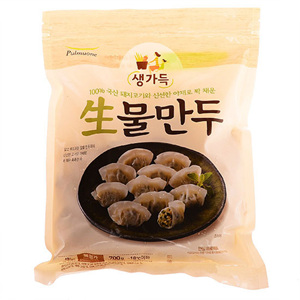 풀무원 생고기와 생야채로 속을 꽉채운 생물만두(700g)