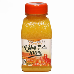 서울 아침에 오렌지주스(210ml)