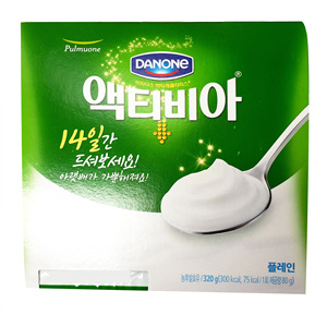 다논 액티비아 컵 플레인(80g*4입)