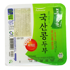 풀무원 국산콩 부드러운 찌개두부(340g)