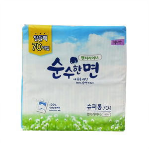 순수한면 팬티라이너 슈퍼롱
